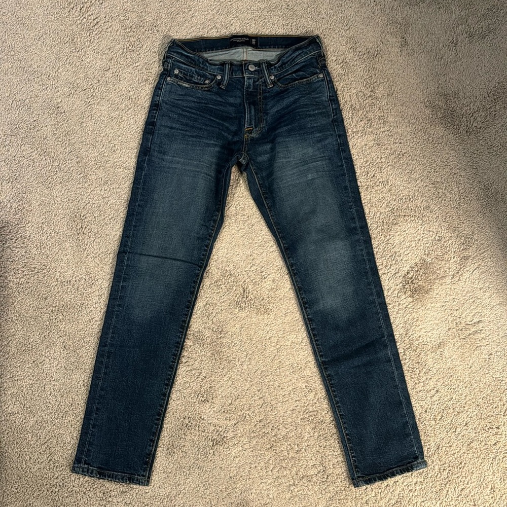 Mens Abercrombie & Fitch Skinny Jeans, Size 28x30